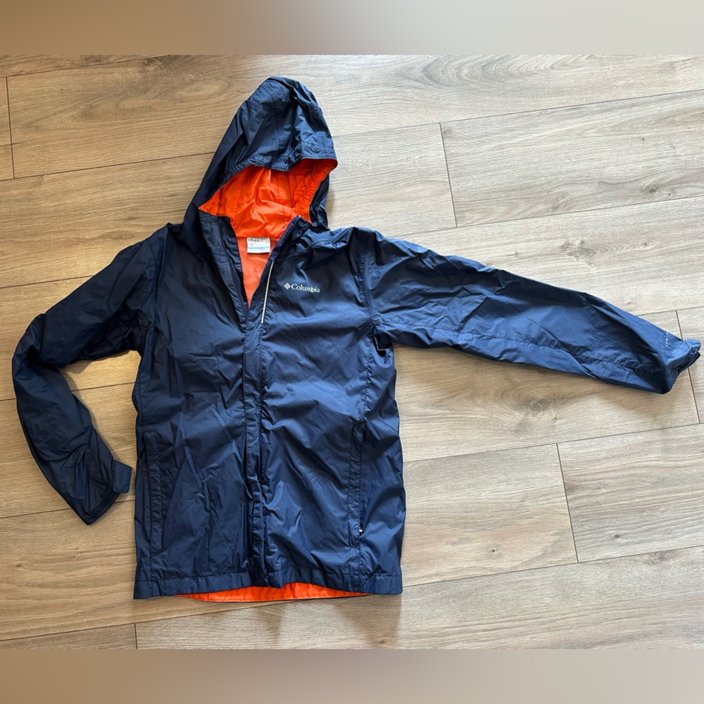 Columbia Navy Rain Jacket